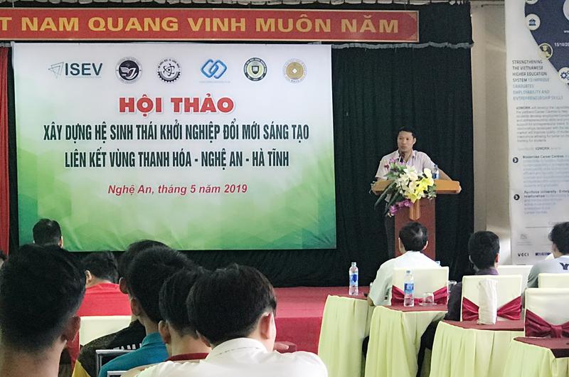 Hội thảo xây dựng hệ sinh thái khởi nghiệp đổi mới sáng tạo liên kết vùng Thanh Hóa – Nghệ An – Hà Tĩnh