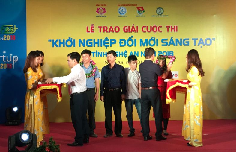 Tổng kết và trao giải cuộc thi "Khởi nghiệp đổi mới sáng tạo" tỉnh Nghệ An năm 2018