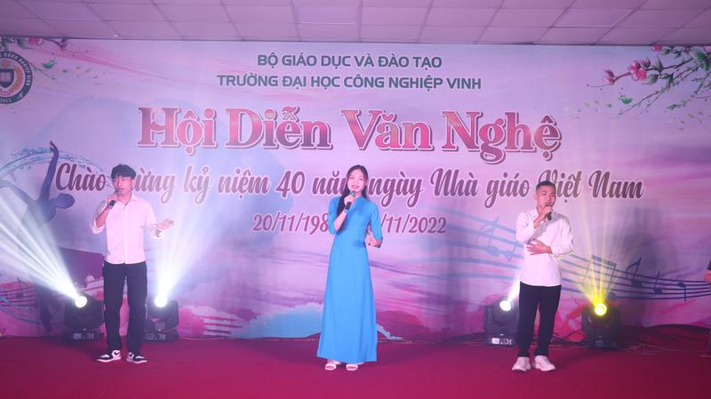 Hội diễn văn nghệ Chào mừng kỷ niệm 40 năm Ngày nhà giáo Việt Nam (20/11/1982 – 20/11/2022)