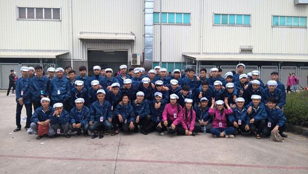 Bản tin số 2: Thực tập trải nghiệm tại Tập đoàn Hồng Hải, Bắc Giang.