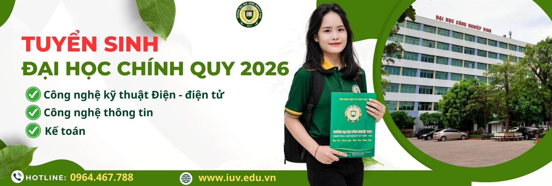 TUYỂN SINH CHÍNH QUY NĂM 2026
